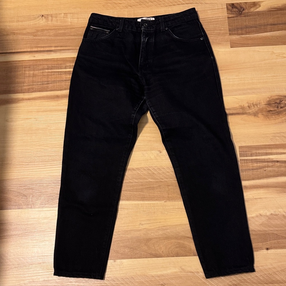 Women’s Naked and Famous Black Jeans